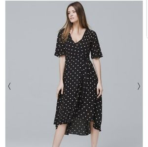 White House Black Market tPolka Dot Dress